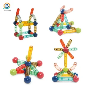 Wholesale 3D Magnetic Rod and Ball Set – Educational Building Blocks Toys Supplier