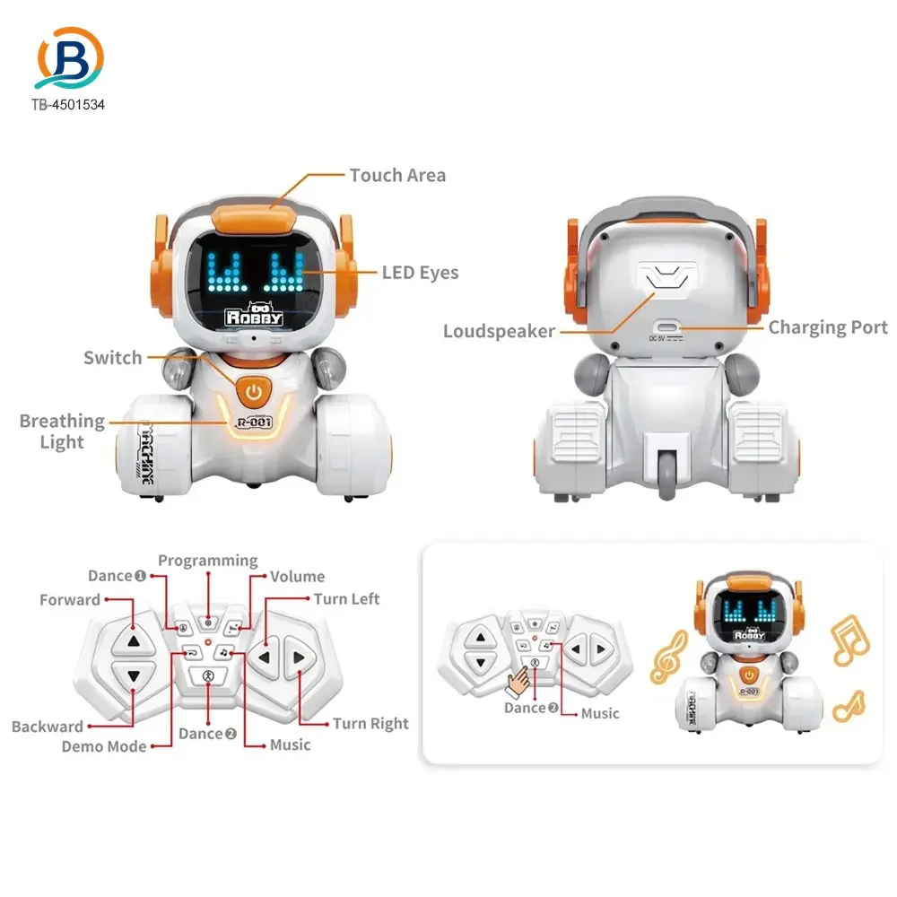 Cute Intelligent Robot at Factory Price (TB-4501534) — product photograph 6