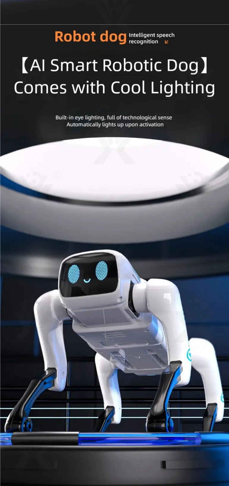 AI Robotic Pet Dog Toy (TB-4944881) — illustrated product details, panel 10