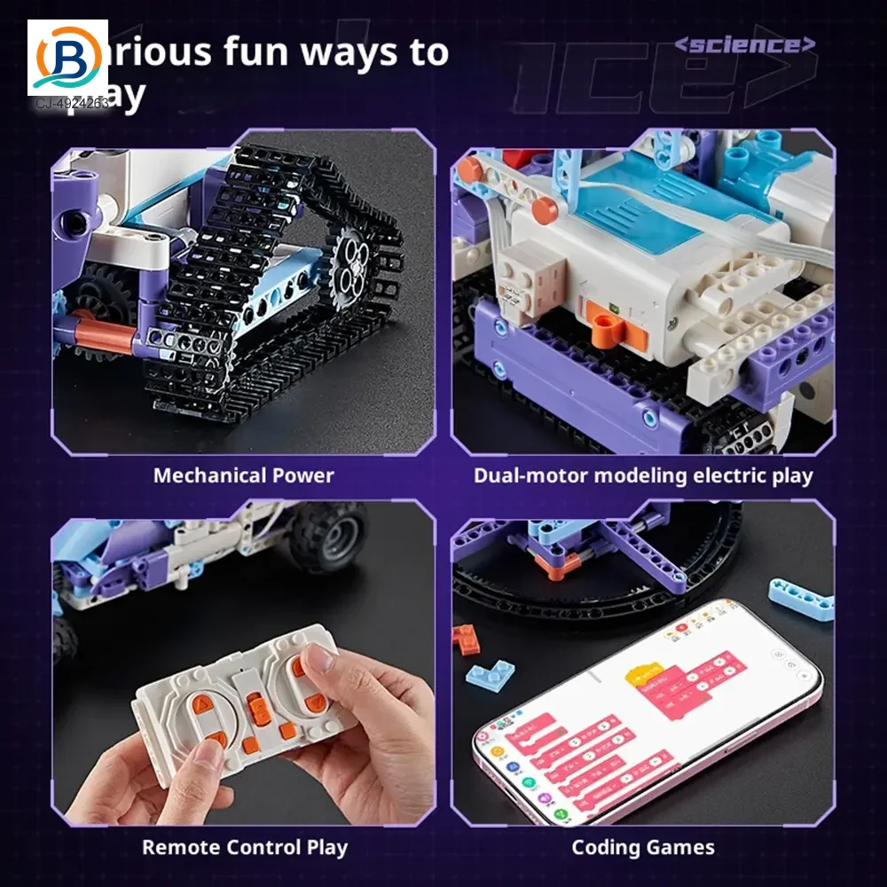 Electric STEM Programmable Building Kit Toy (TB-4924263) — product photograph 5