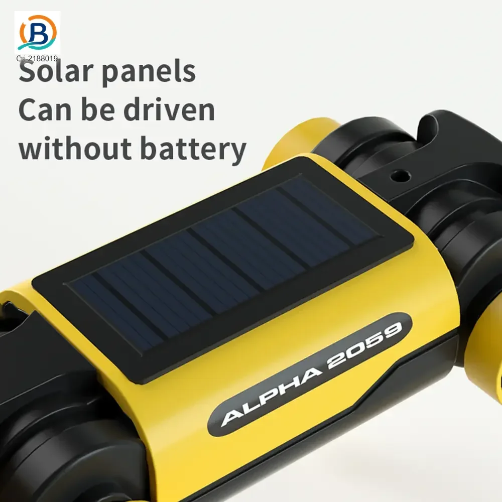 Solar-Powered Robotic Dog Toy, Electric Mechanical Pet Robot (TB-2188019) — product photograph 3
