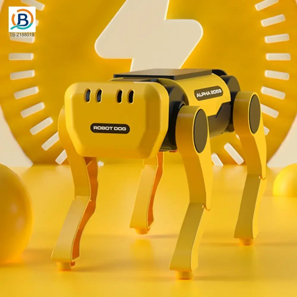 Solar-Powered Robotic Dog Toy, Electric Mechanical Pet Robot (TB-2188019) — product photograph 4