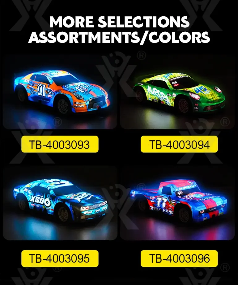 Luminous RC Car Toy, Racing RC Car (TB-4003093) — illustrated product details, panel 10