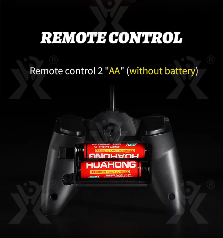 Luminous RC Car Toy, Racing RC Car (TB-4003093) — illustrated product details, panel 6