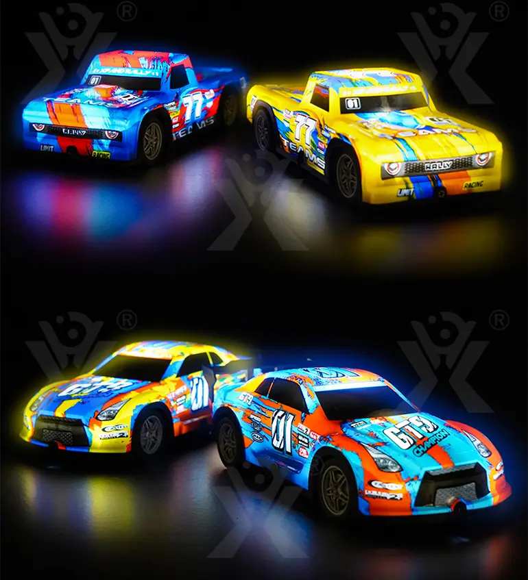 Luminous RC Car Toy, Racing RC Car (TB-4003093) — illustrated product details, panel 8