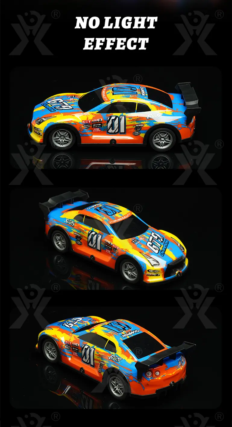 Luminous RC Car Toy, Racing RC Car (TB-4003093) — illustrated product details, panel 9