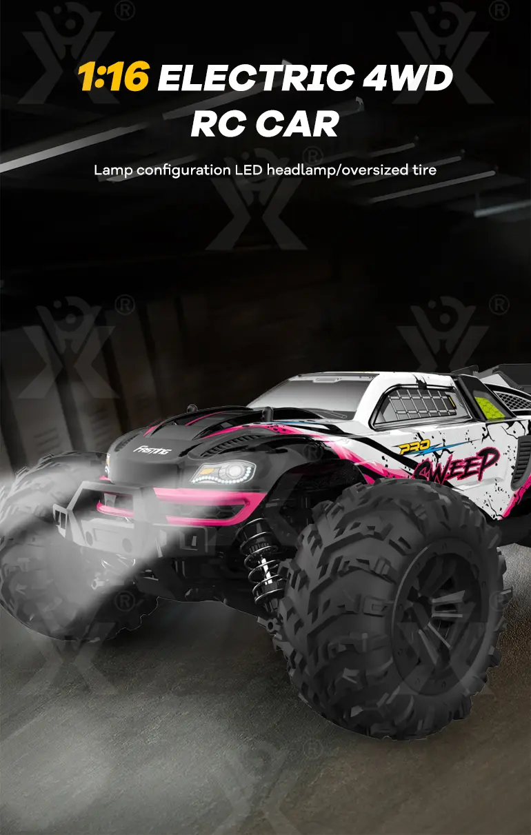 RC Off-Road Stunt Car Toy With Brushless Motor (TB-2893419) — illustrated product details, panel 1