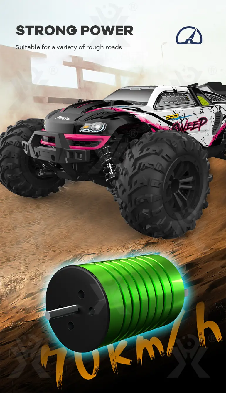 RC Off-Road Stunt Car Toy With Brushless Motor (TB-2893419) — illustrated product details, panel 5