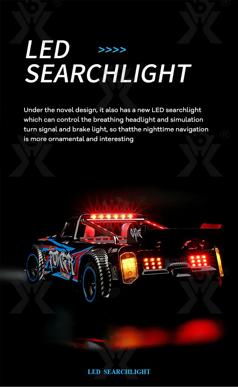3650 Brushless RC Sports Car Toy, 4WD, 60KM/H (TB-2921162) — illustrated product details, panel 11