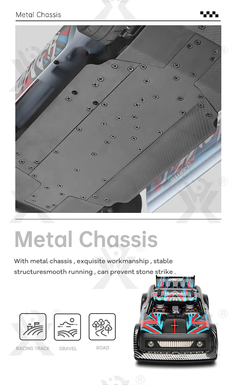 3650 Brushless RC Sports Car Toy, 4WD, 60KM/H (TB-2921162) — illustrated product details, panel 4