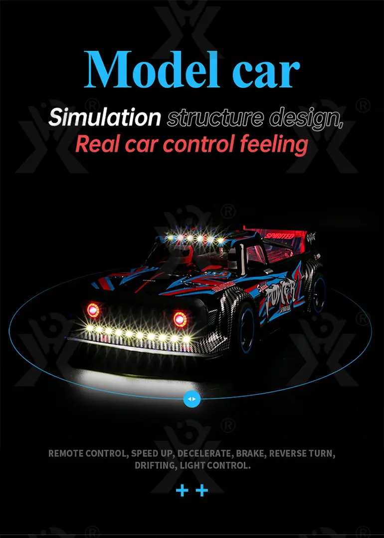 3650 Brushless RC Sports Car Toy, 4WD, 60KM/H (TB-2921162) — illustrated product details, panel 5