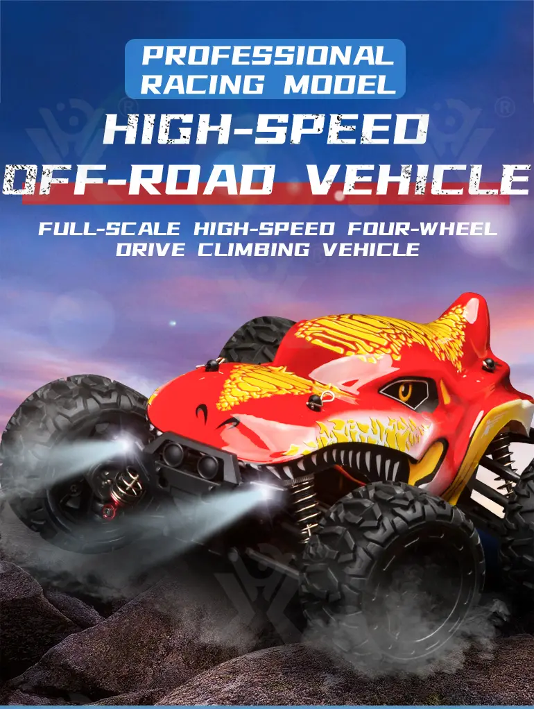 4WD Brushless RC Car Toy (TB-2211825) — illustrated product details, panel 1
