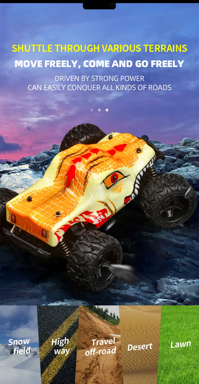 Dinosaur Soft Bullet Gun (TB-3992395) — illustrated product details, panel 4