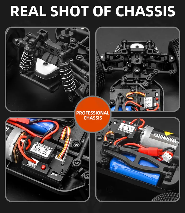 Off-Road Racing Car Toy With Servo Steering, 1:18 Scale, 4WD (TB-2211830) — illustrated product details, panel 12