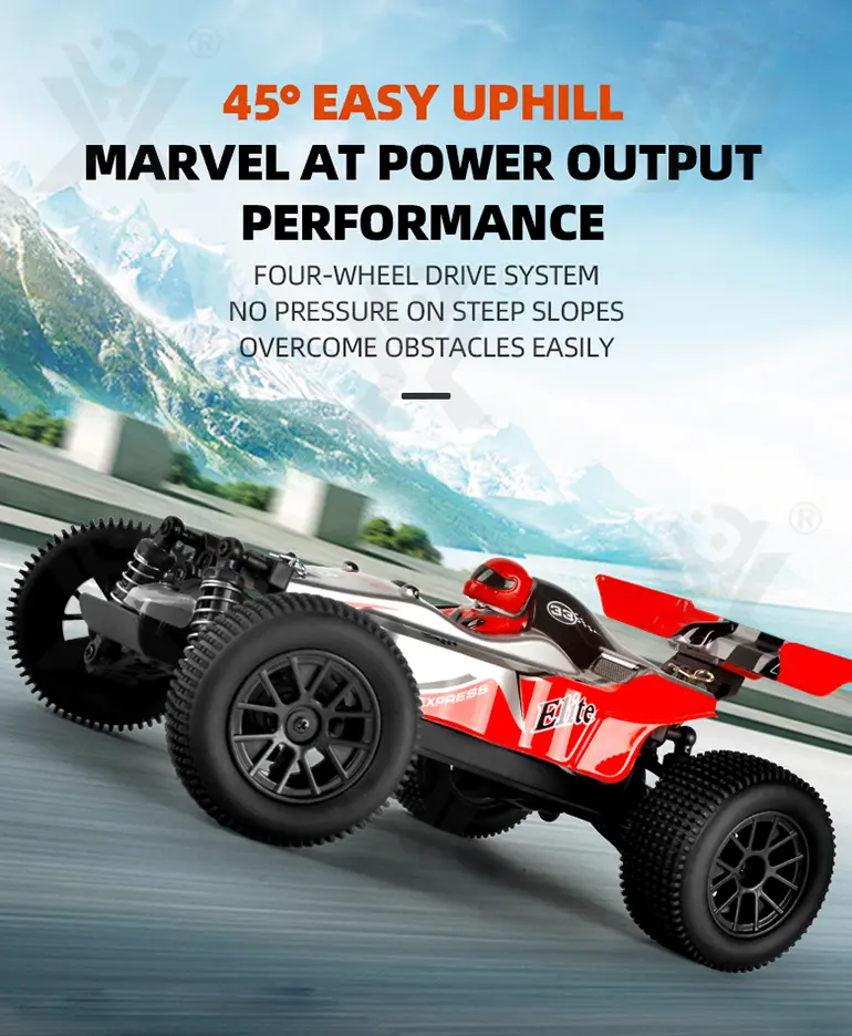 Off-Road Racing Car Toy With Servo Steering, 1:18 Scale, 4WD (TB-2211830) — illustrated product details, panel 5
