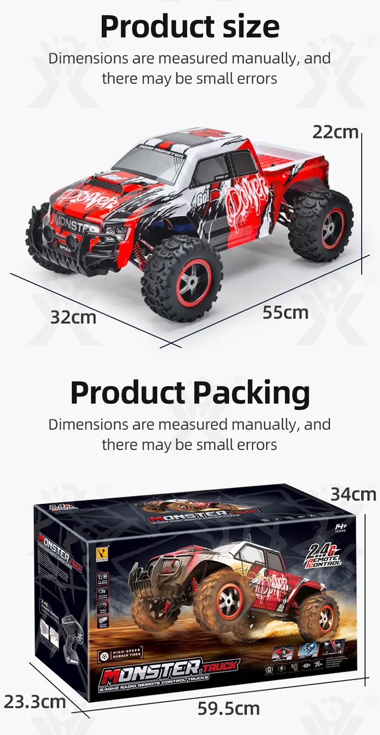 Big Wheel High-Speed Car Toy (TB-2211817) — illustrated product details, panel 12