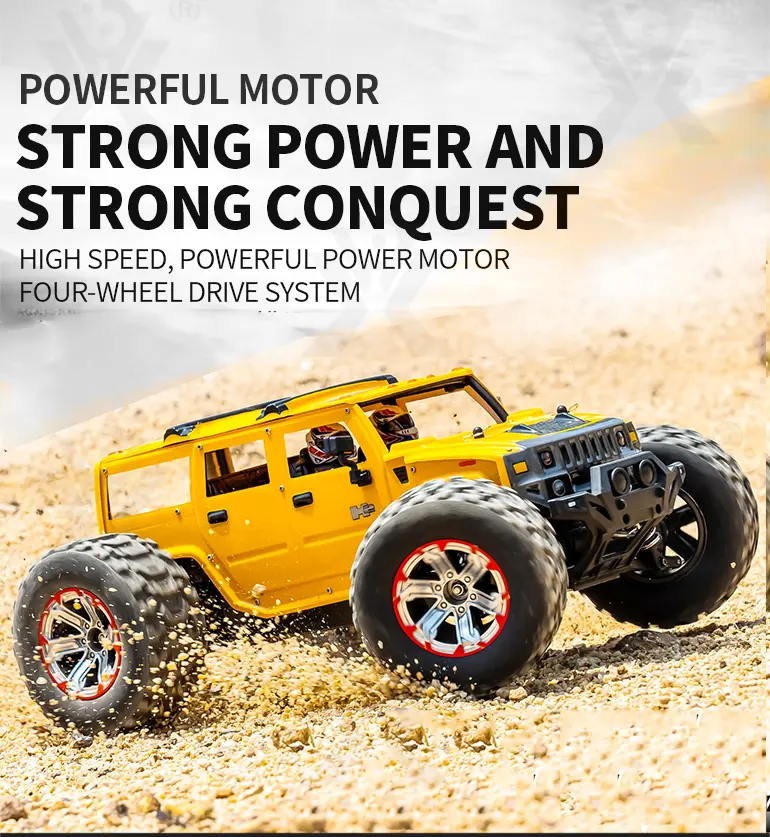 1:10 Scale RC Monster Truck (TB-4024313) — illustrated product details, panel 3