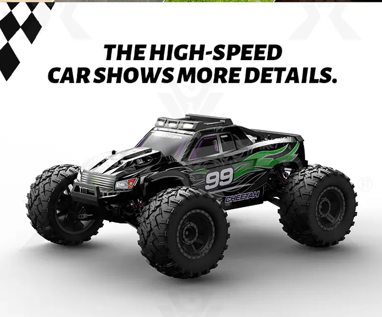 High-Speed Truggy Toy, 46KM/H (TB-2327813) — illustrated product details, panel 4