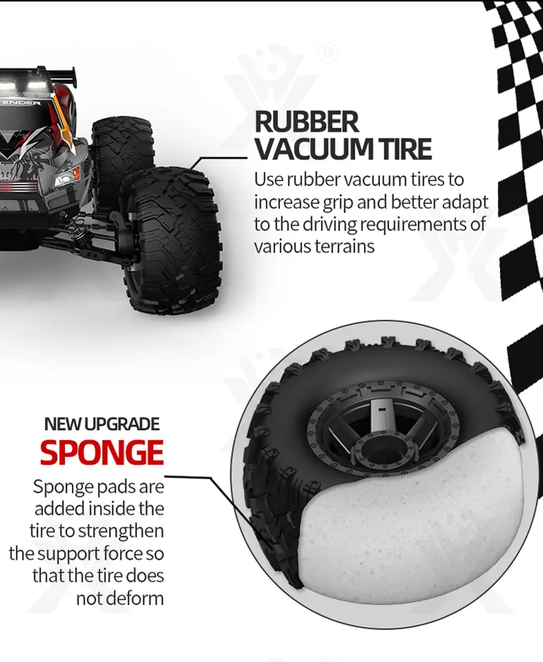 High-Speed Truggy Toy, 46KM/H (TB-2327813) — illustrated product details, panel 6