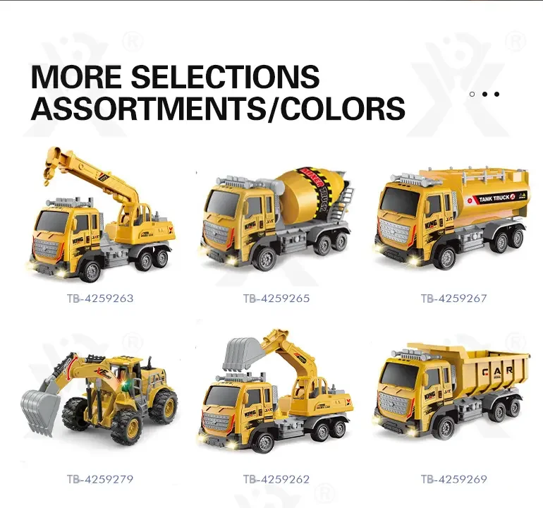 RC Engineering Excavator Toy With Multi-Joint Arm Control (TB-4259262) — illustrated product details, panel 6