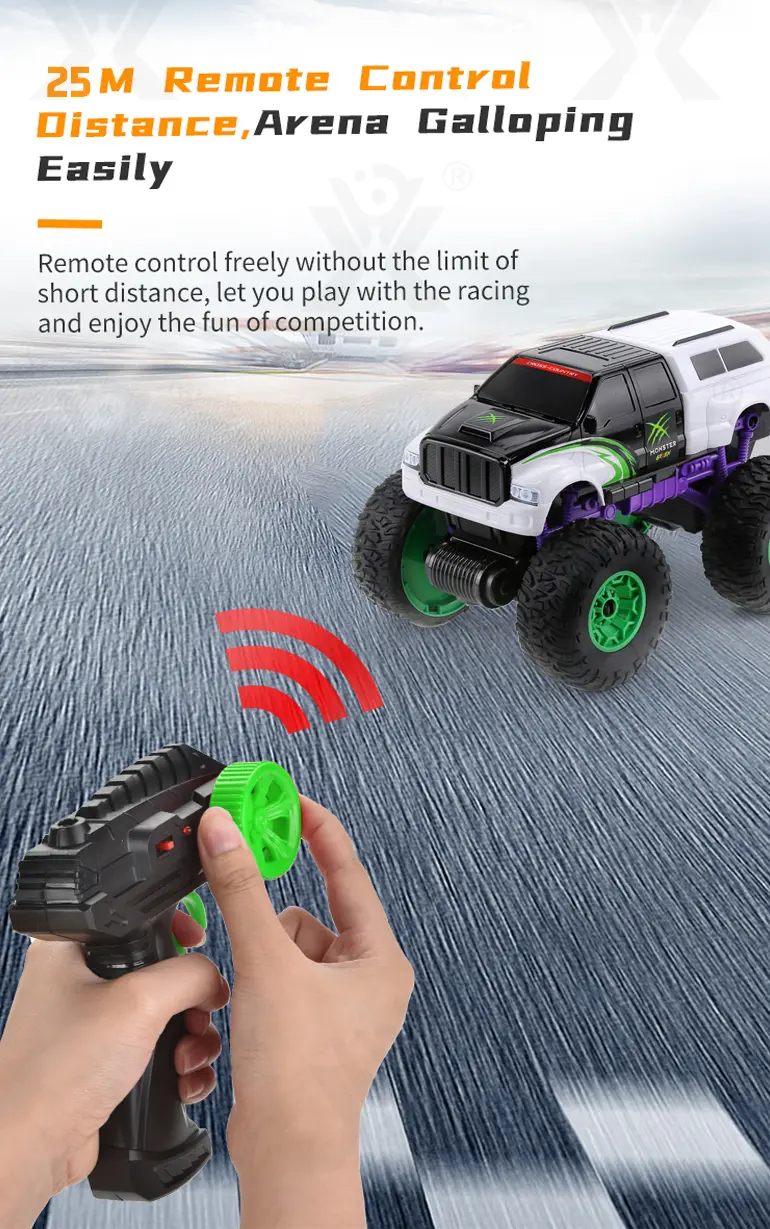 1: 16 2.4GHz Large Wheel RC Off-Road Toy (TB-4219100) — illustrated product details, panel 2