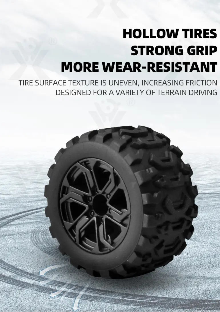 1:18 Scale RC Monster Truck Toys (TB-2211831) — illustrated product details, panel 9