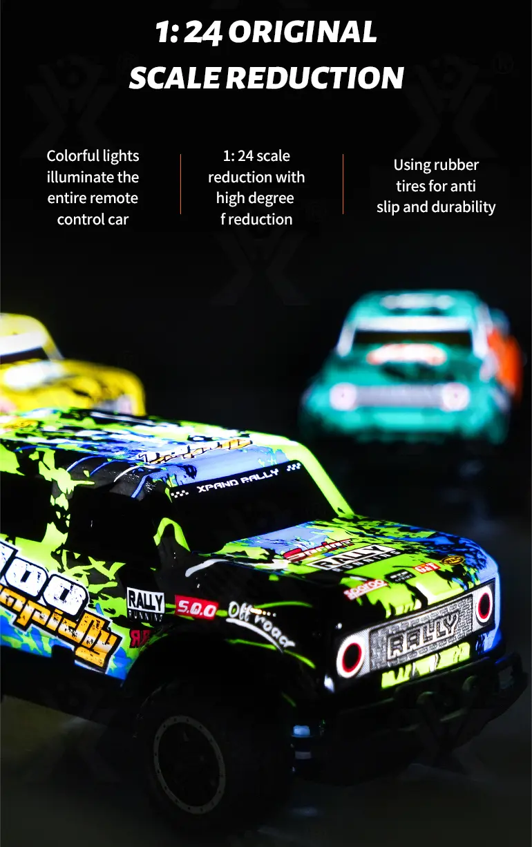 RC Off-Road SUV Racing Car Toy (TB-3976037) — illustrated product details, panel 2