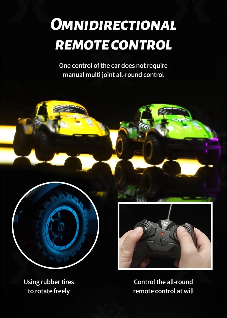 RC Off-Road SUV Racing Car Toy (TB-3976037) — illustrated product details, panel 5