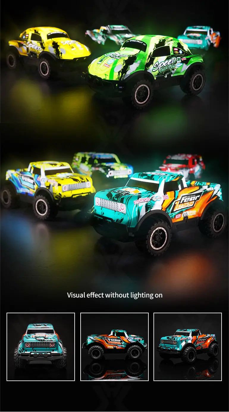 Light Up RC Car Toys (TB-3976035) — illustrated product details, panel 5