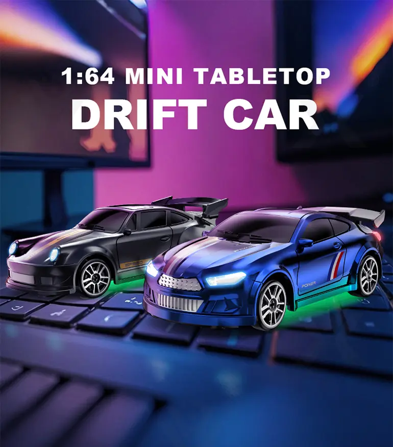 2.4GHz Mini Drift Car Toy (TB-5064571) — illustrated product details, panel 1