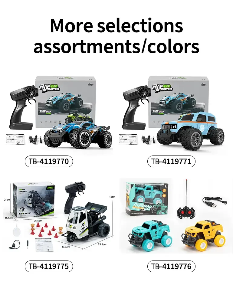 1:16 3-Wheel RC Cars (TB-4119775) — illustrated product details, panel 8