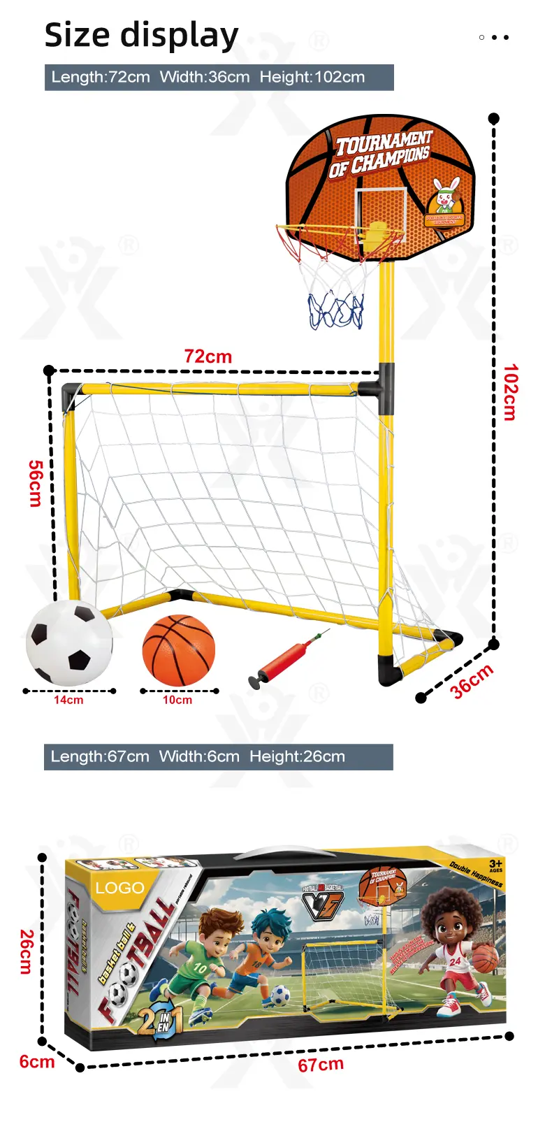Kids Sports Goal Set Toy (TB-4985122) — illustrated product details, panel 5