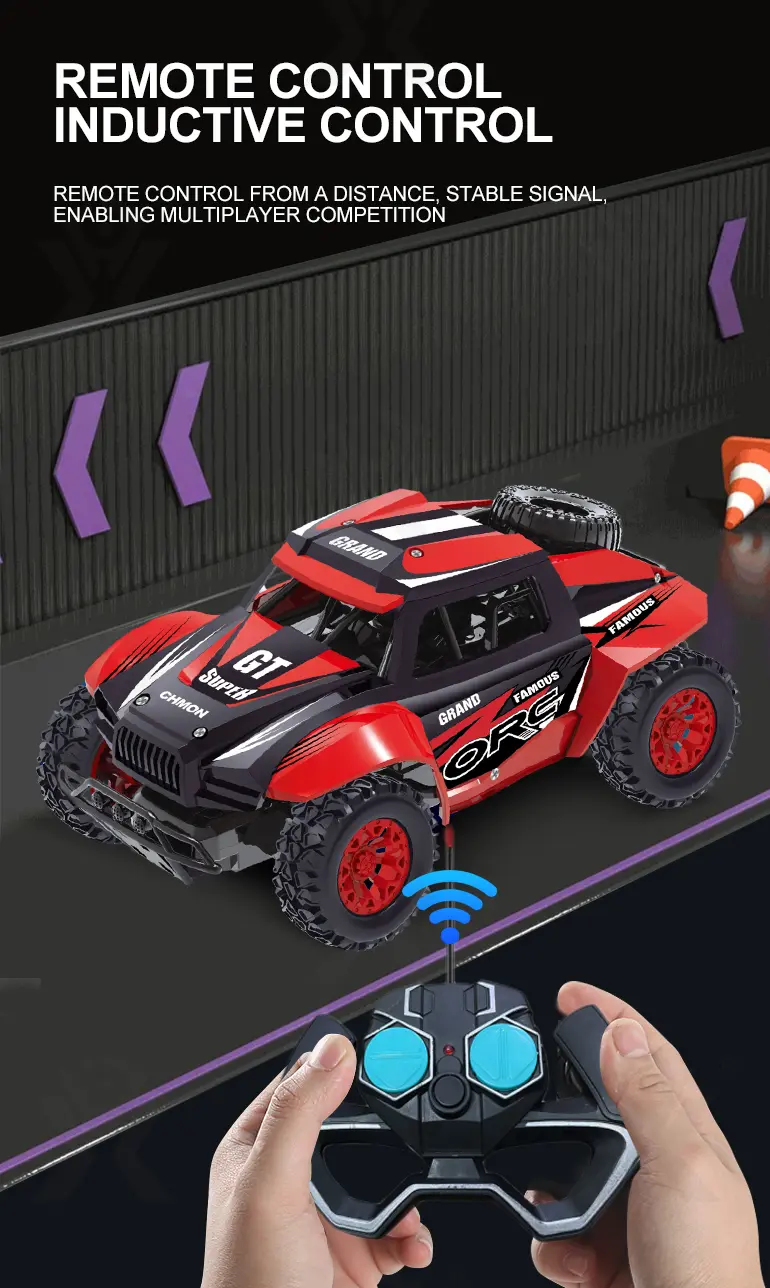 All-Terrain Four-Way RC Car Toy Supplier (TB-4070757) — illustrated product details, panel 3