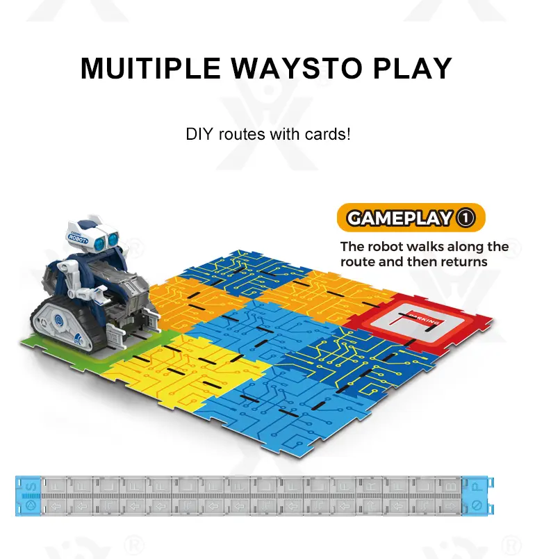 Mechanical Robot Toy with Programming Learning (TB-4962747) — illustrated product details, panel 5