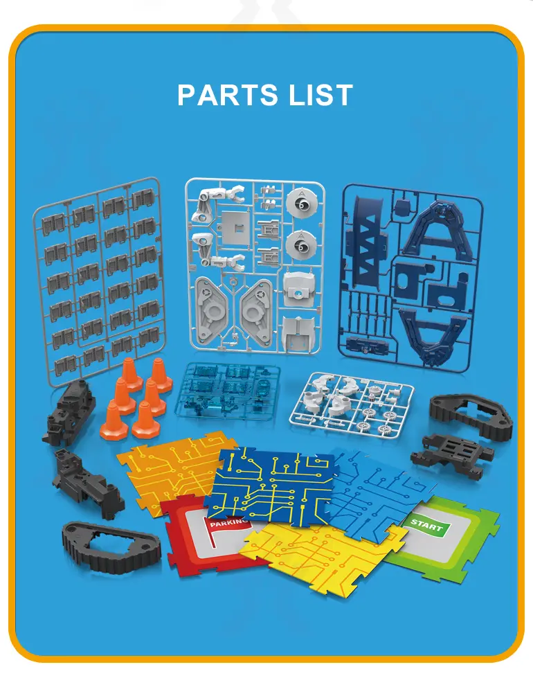 Mechanical Robot Toy with Programming Learning (TB-4962747) — illustrated product details, panel 9
