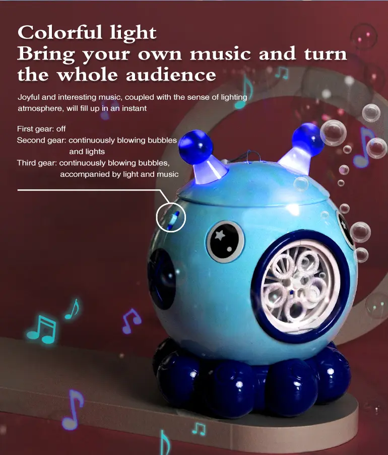 Octopus Bubble Blower Toy (TB-2247372) — illustrated product details, panel 2