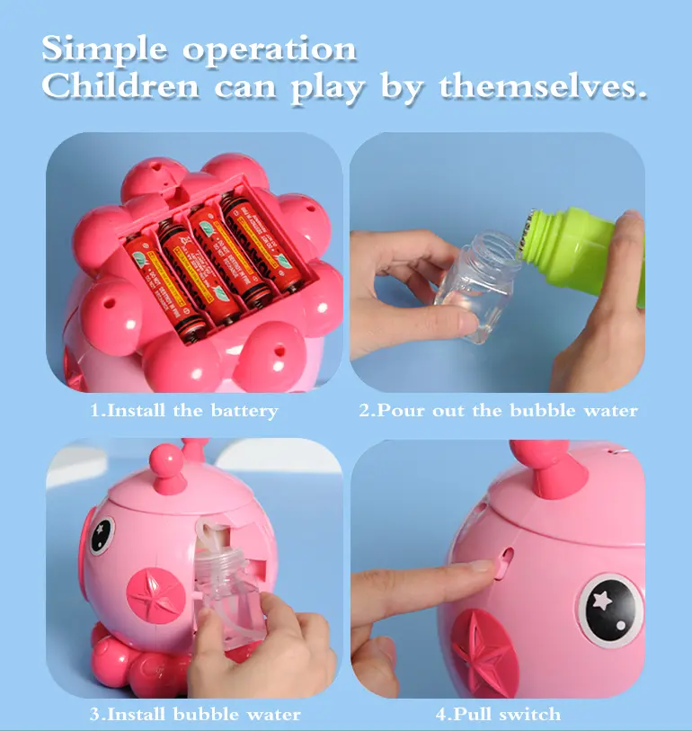 Octopus Bubble Blower Toy (TB-2247372) — illustrated product details, panel 3