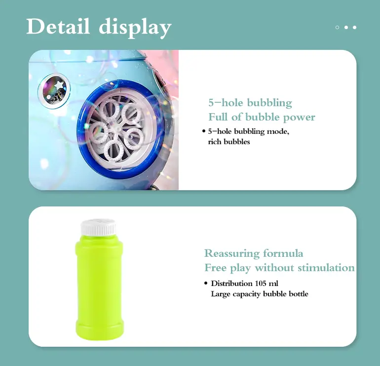 Octopus Bubble Blower Toy (TB-2247372) — illustrated product details, panel 4