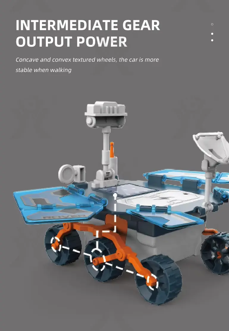 Solar-Powered, Battery-Powered Mars Rover Toys (TB-4313129) — illustrated product details, panel 3