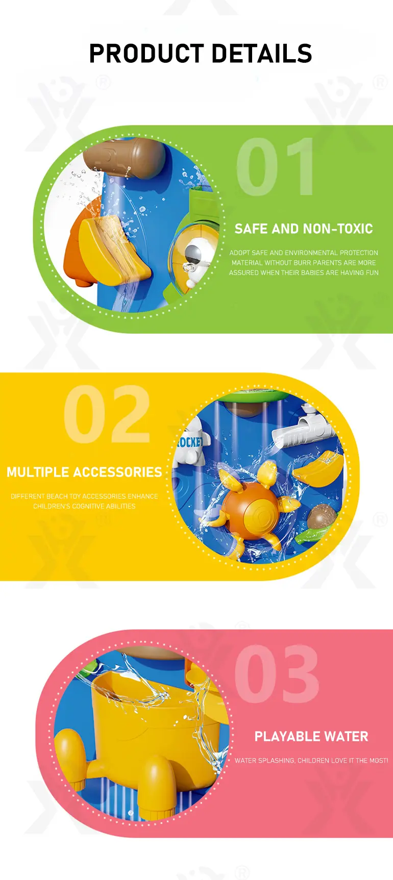 Water Play Tower (TB-4143940) — illustrated product details, panel 8