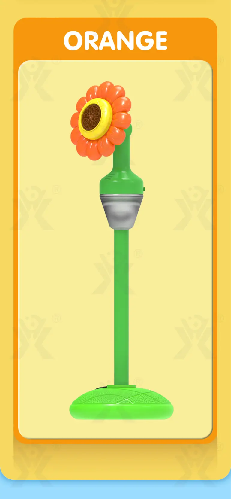 Sunflower Bubble Machine Toy (TB-5067151) — illustrated product details, panel 8