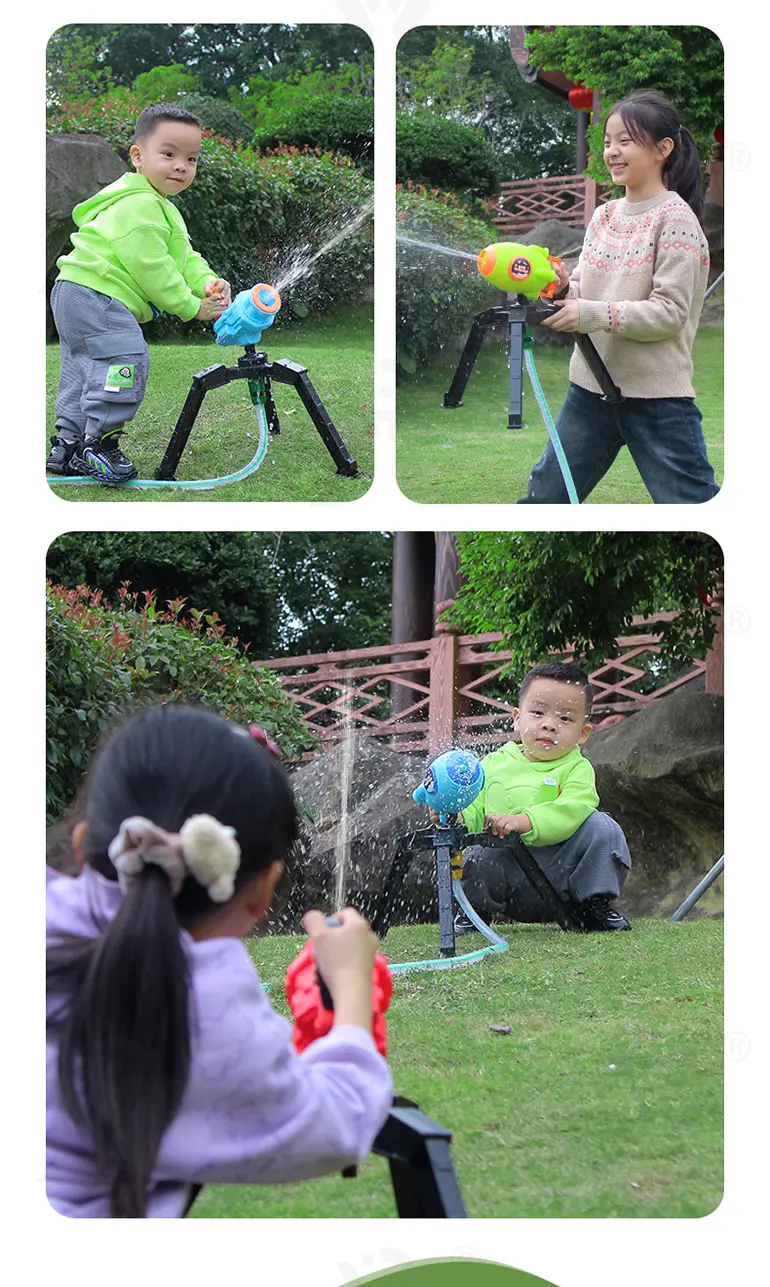 Sprinkler Water Gun Toy For Kids Outdoor Playing (TB-4226887) — illustrated product details, panel 4