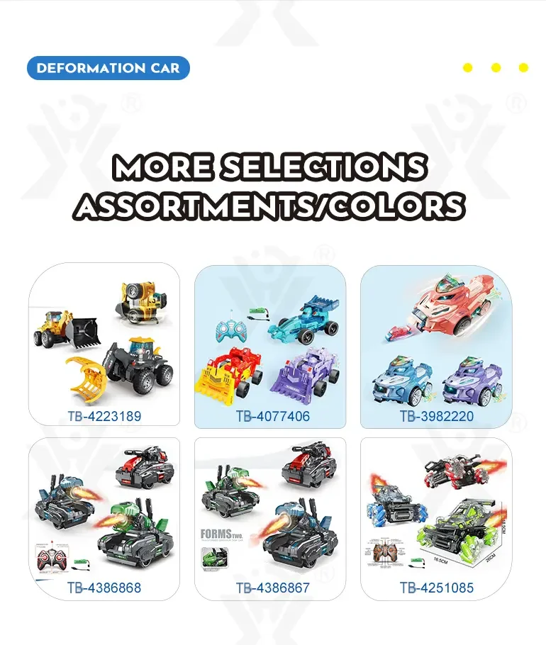 RC Deformation Car Toy, Racing and Engineering (TB-4077413) — illustrated product details, panel 6