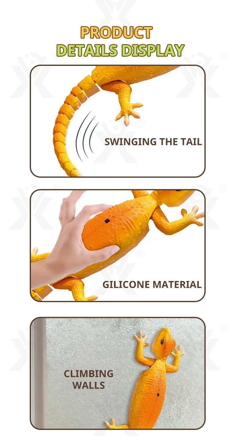 Wall Climbing RC Gecko Toy (TB-5097067) — illustrated product details, panel 4