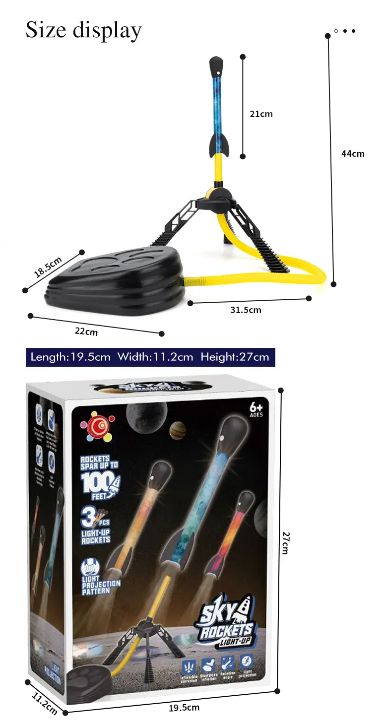 Soraring Rocket Toy (TB-2211199) — illustrated product details, panel 6