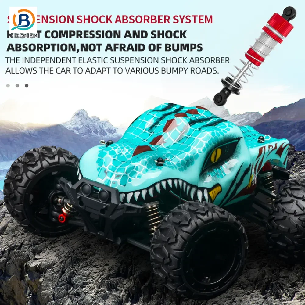 Dinosaur Big Wheel Truck, 1:16 Scale, 4WD (TB-2211824) — product photograph 2