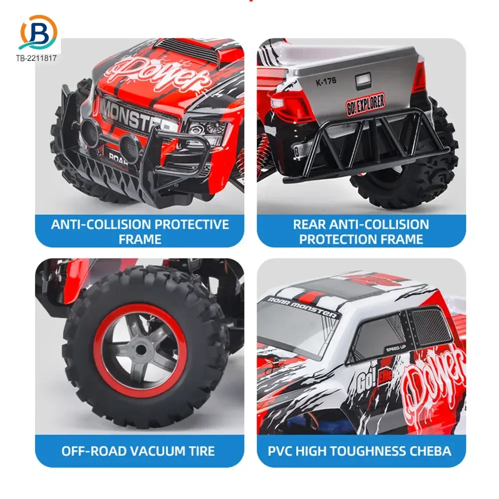 Big Wheel High-Speed Car Toy (TB-2211817) — product photograph 4