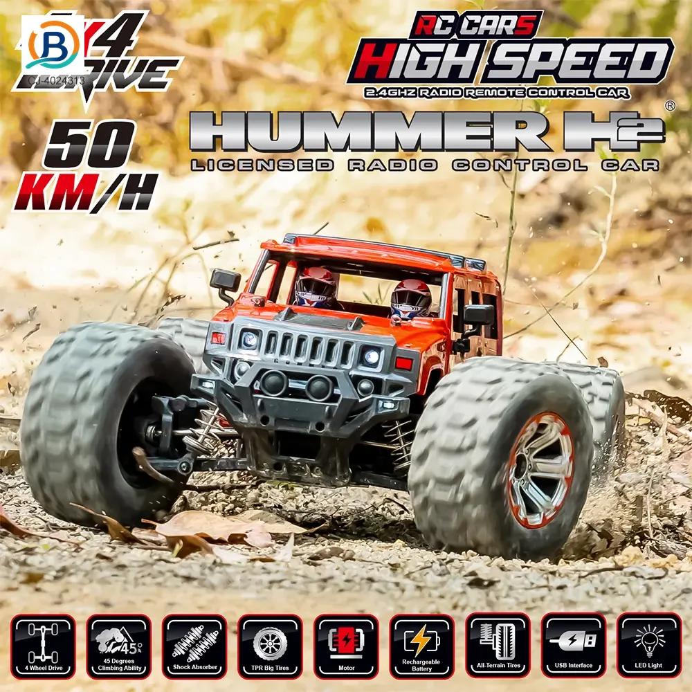 1:10 Scale RC Monster Truck (TB-4024313) — product photograph 2