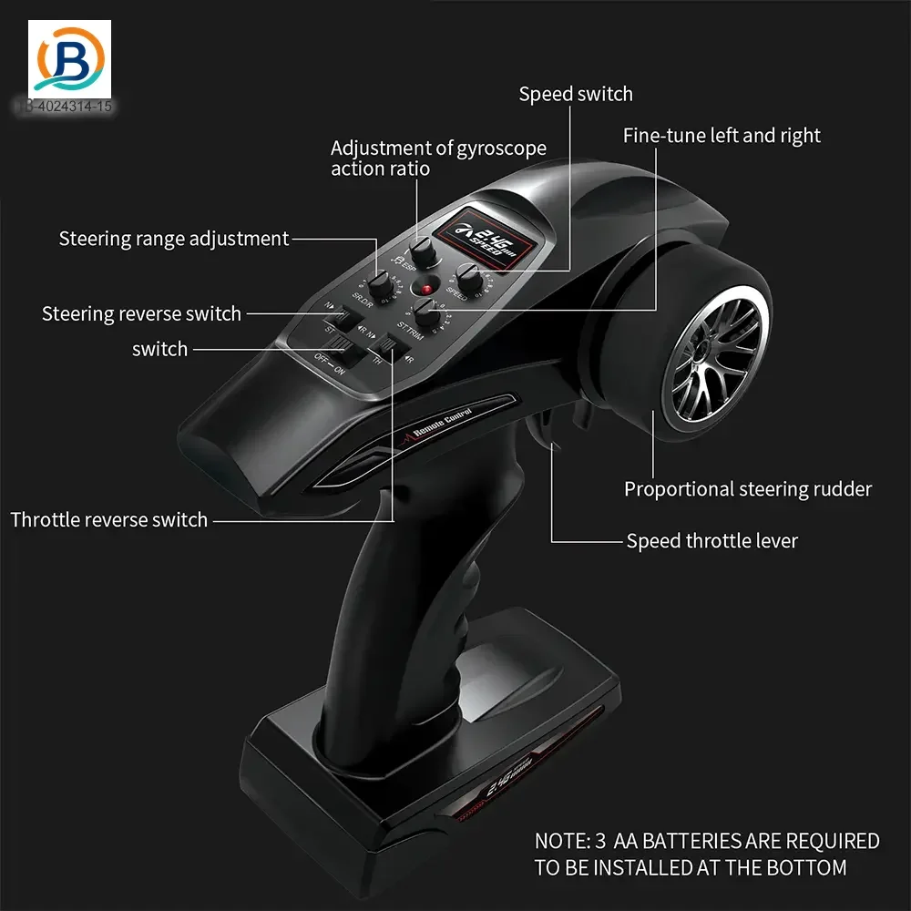 1:16 Scale RC Drift Car With Gyro Stabilized (TB-4024314) — product photograph 5