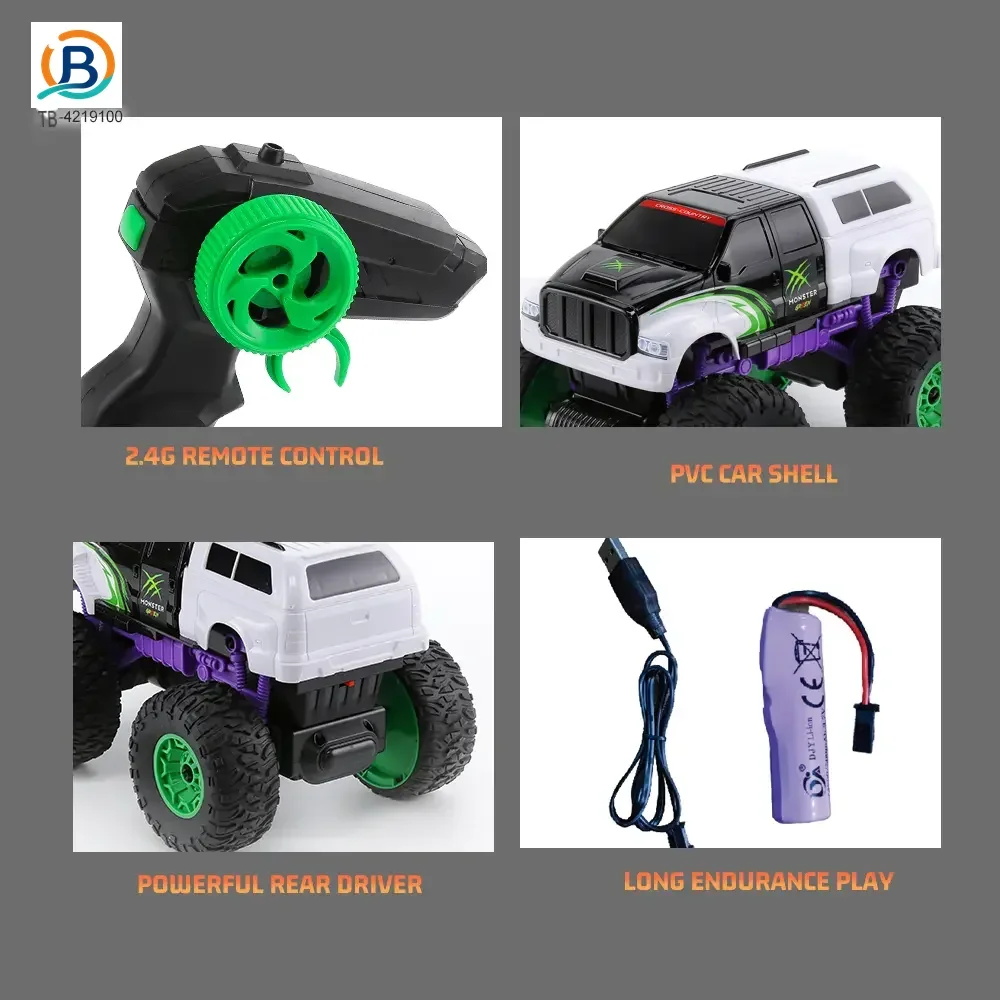 1: 16 2.4GHz Large Wheel RC Off-Road Toy (TB-4219100) — product photograph 5
